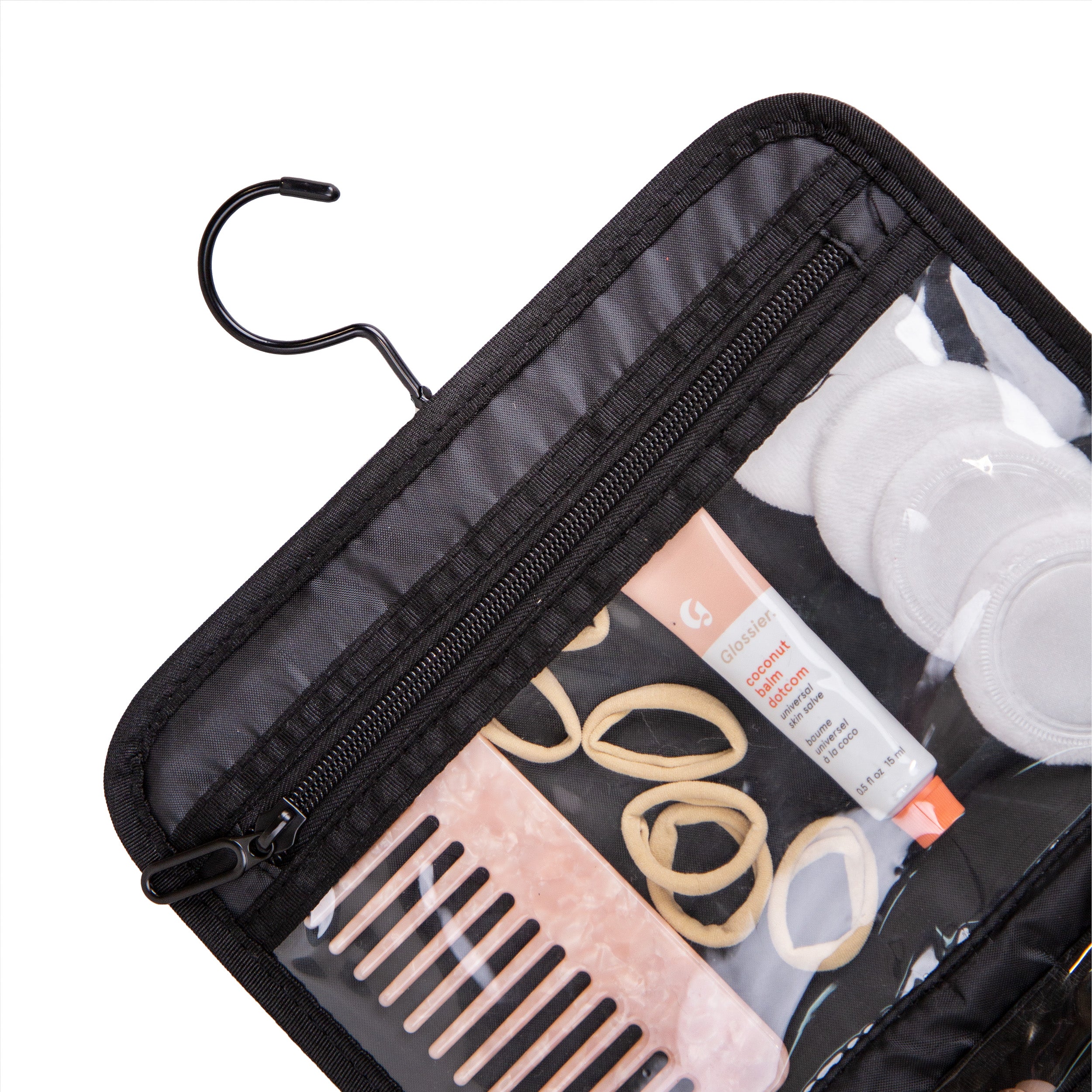 Jadyn Hanging Toiletry Bag, Expandable Toiletry Organizer for Women, Water Resistant Large Travel Cosmetic Bag for Full