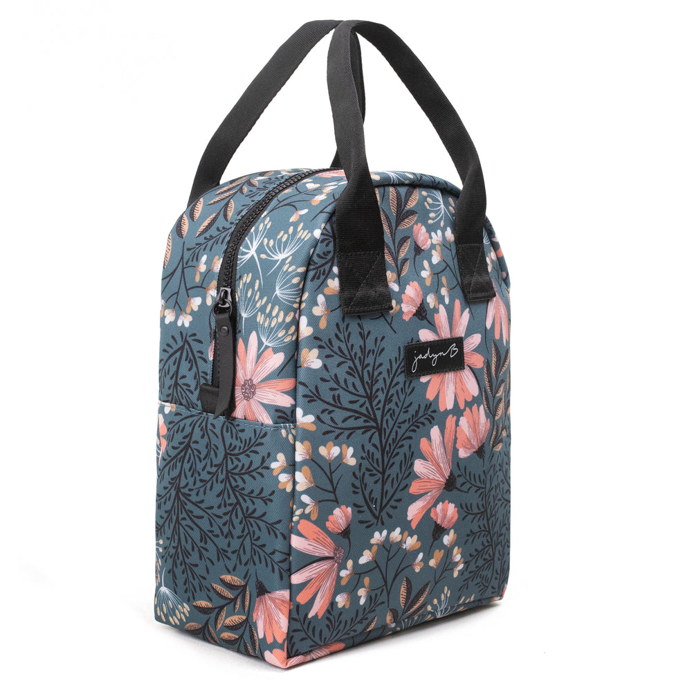 
                  
                    lunch tote navy floral side view everyday insulated
                  
                