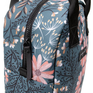 
                  
                    lunch tote navy floral zipper detail view everyday insulated
                  
                