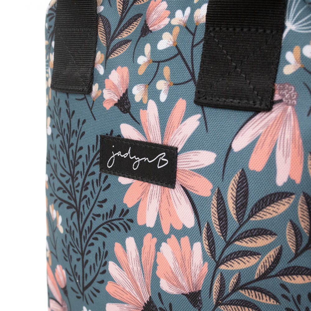 
                  
                    lunch tote navy floral front detail view everyday insulated
                  
                