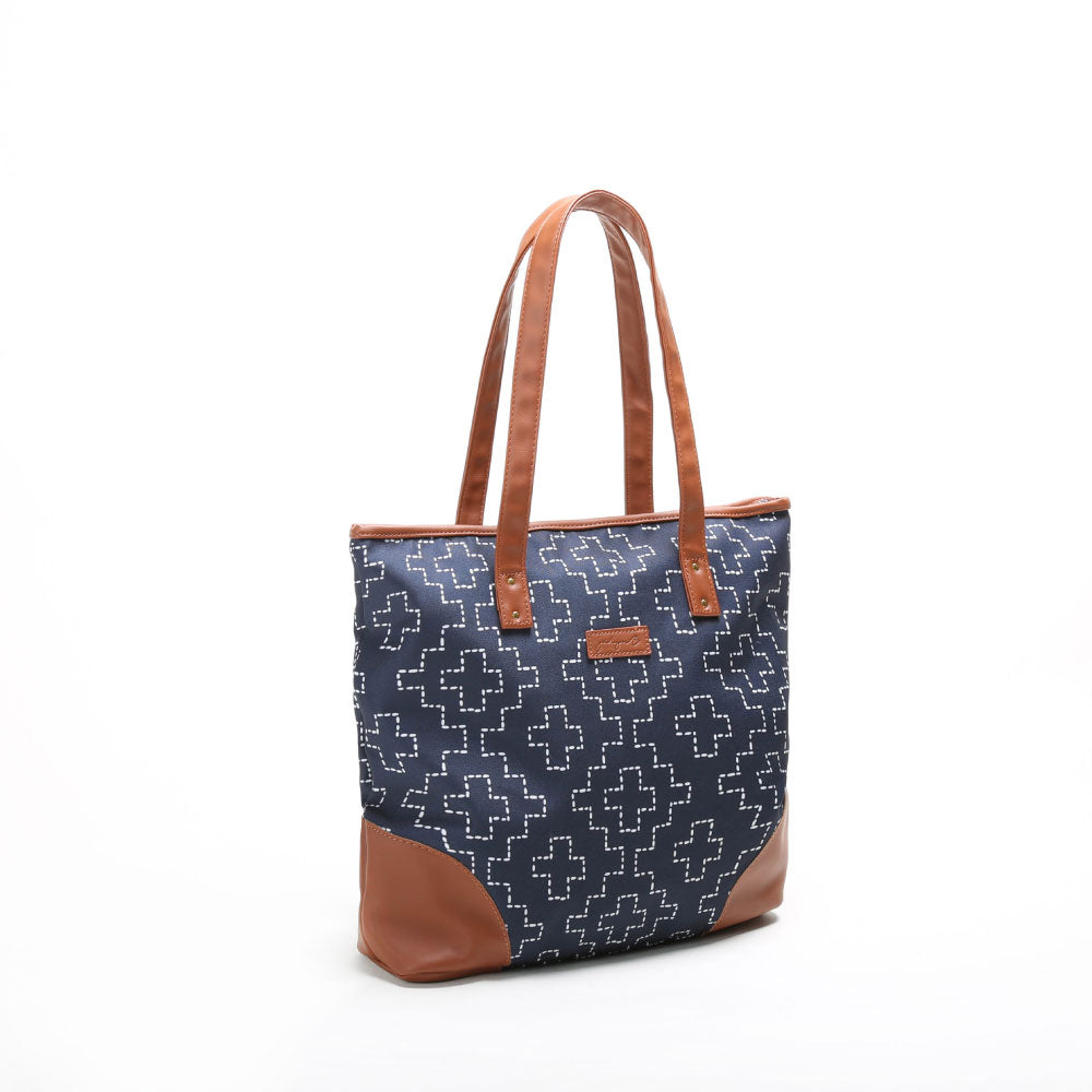 
                  
                    liliana tote sashiko side view purse shoulder bag
                  
                