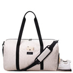 weekender duffel desert leopard feature view travel large